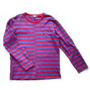JW Anderson x Uniqlo Striped Long Sleeve Logo T-Shirt XL